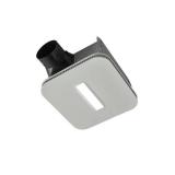 Broan-NuTone 110 CFM Bathroom Exhaust Fan with LED Lighted CleanCover Grille, ENERGY STAR*, White