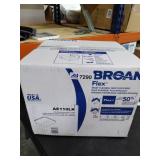 Broan-NuTone 110 CFM Bathroom Exhaust Fan with LED Lighted CleanCover Grille, ENERGY STAR*, White