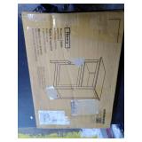 Winsome Wood Henry Nightstand, Accent Table, Black Finish