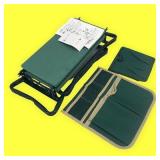 Ohuhu Garden Kneeler and Seat with 2 FREE Tool Pouches - Green