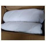 Sunbeam 2091450 Water Resistant Heated Mattress Pad, Twin - White