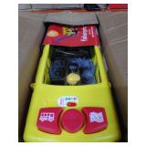 Fisher-Price Little People Big Yellow Bus, musical push and pull toy with Smart Stages for toddlers and preschool kids