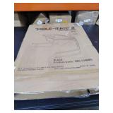 Table Mate II Folding Tables - Portable TV Tray Table for Eating & Work with Cup Holder - Black