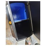 simplehuman Brushed Stainless Steel 48 Liter Fingerprint Proof Touch Bar Dual Recycler Trash Can