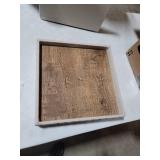 Nathan James Payton Foldable Cube Storage Ottoman Footrest and Seat with Beige Fabric