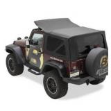 Bestop 7913635 Black Diamond Sailcloth Replace-A-Top for 2007-2009 Wrangler JK 2-Door Retail: $ 699.99