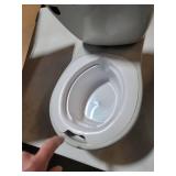 Summer Infant My Size Potty, White - Realistic Potty Training Toilet Looks and Feels Like an Adult Toilet - Easy to Empty and Clean