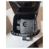 CROWNFUL 7 Quart Air Fryer, Oilless Electric Cooker with 12 Cooking Functions, LCD Digital Touch Screen with Precise Temperature Control, Nonstick Basket, 1700W, UL Listed-Black
