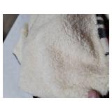 Plaid Fuzzy Heated Throw