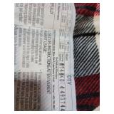 Plaid Fuzzy Heated Throw