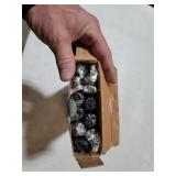 Taper Candles 12" Black 14 Pack