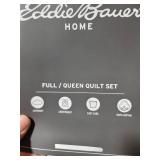 Eddie Bauer Jasper Trail Solid Quilt Set, Full/Queen, 3 Piece