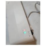 Amazon Basics 12-Inch Thermal Laminator Machine with Rapid Warm-Up (1 min), 20 Assorted Laminating Pouches Included