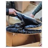 Best Pet Supplies Coral Fleece Tent for Pets, Tan - Large