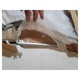 FirsTime & Co. Silver Mirrored Odessa Bar Cart, American Designed, 27.5 x 14 x 33 inches (70241)