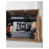 Yaheetech Black Floor Mount t.v