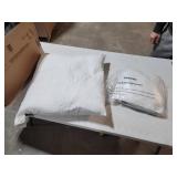 24x24 in White Goose Down Pillows