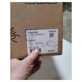 TOTO Washlet A100 Elongated Bidet Toilet Seat, Cotton White - SW2014#01