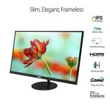 ASUS VL279HE 27" Eye Care Monitor, 1080P Full HD (1920 x 1080), IPS, 75Hz, Adaptive-Sync, FreeSync, HDMI D-Sub, Frameless, Slim, Wall Mountable, Flicker Free and Blue Light Filter