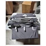 ADOVEL UP650S Baby Bassinet Bedside Crib Pack n Play w Mattress Changing Table