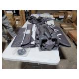 ADOVEL UP650S Baby Bassinet Bedside Crib Pack n Play w Mattress Changing Table