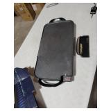 Oster - Oster DiamondForce 10-Inch x 20-Inch Nonstick Electric Griddle with Warming Tray - Black