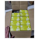 MedPride Powder-Free Latex Exam Gloves, Medium, Case/900 (9 Boxes of 100)