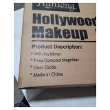 Hansong Vanity Mirror with Lights Hollywood Makeup Mirror with 14 Dimmable LED Bulbs for Bedroom Hollywood Mirror with Smart Touch Control Tabletop Mirror or Wall Mounted