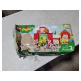 LEGO DUPLO Town Barn, Tractor & Farm Animal Care 10952 Playset with People Figures and Cute Pony, Pig, Dog, Sheep, Cow, Calf, Rooster and Chicken Toys; Great Learning Toy, New 2021 (97 Pieces)