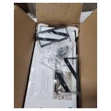 SUPERJARE Wall Mounted Floating Shelves, Set of 2, Display Ledge, Storage Rack for Room/ Kitchen /Office - Walnut