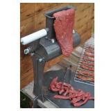 Weston Jerky Slicer,TN-61 6" w/Clamp Alum