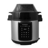 Thomson TFPC607 6L 2 In 1 Air Fryer Pressure Cooker - Button Control/Led Display, Stainless