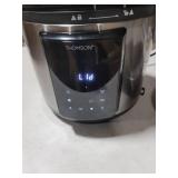 Thomson TFPC607 6L 2 In 1 Air Fryer Pressure Cooker - Button Control/Led Display, Stainless