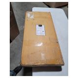 Amazon Basics Modern 5-Tier Ladder Bookshelf Organizer, Solid Rubberwood Frame - Walnut Finish