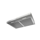 Broan - Glacier 36" Convertible Range Hood - Stainless steel
