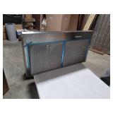 Broan - Glacier 36" Convertible Range Hood - Stainless steel