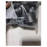 Flash Furniture High Back White Mesh Ergonomic Swivel Office Chair with White Frame and Flip-up Arms