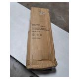 Mayton 3-Inch Gel Memory Foam Portable Tri-fold Mattress, 75" X 31", White