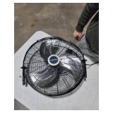 Lasko 20" Max Performance High Velocity Floor Fan with Wall Mount Option and 3 Speeds, 2264QM, Black
