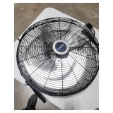 Lasko 20" Max Performance High Velocity Floor Fan with Wall Mount Option and 3 Speeds, 2264QM, Black