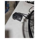 Lasko 20" Max Performance High Velocity Floor Fan with Wall Mount Option and 3 Speeds, 2264QM, Black