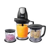Ninja - Master Prep Food Processor - Black, Stainless Steel