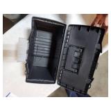 Storex Portable File Storage Box, Black, 1 / Carton (Quantity)