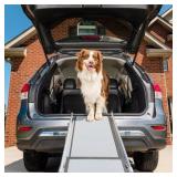 PetSafe Happy Ride Telescoping Pet Ramp for Dogs and Cats, Aluminum Lightweight, 39 in. - 72 in.