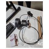 BalanceFrom Bike Trainer Stand Steel Bicycle Exercise Magnetic Stand with Front Wheel Riser Block, Black