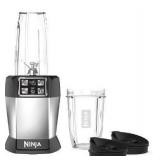 Ninja BL480D Nutri 1000 Watt Auto-IQ Base for Juices, Shakes & Smoothies Personal Blender, 18 and 24 Oz, Black/Silver