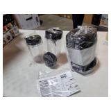 Ninja BL480D Nutri 1000 Watt Auto-IQ Base for Juices, Shakes & Smoothies Personal Blender, 18 and 24 Oz, Black/Silver