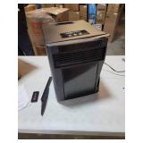 Amazon Basics Portable Eco-Smart Space Heater - Black