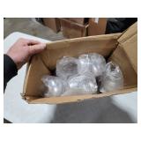 48 Pack Plastic Stemless Wine Glasses Disposable 12 Oz Clear Plastic Wine Cups Shatterproof Recyclable and BPA-Free