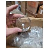 48 Pack Plastic Stemless Wine Glasses Disposable 12 Oz Clear Plastic Wine Cups Shatterproof Recyclable and BPA-Free
